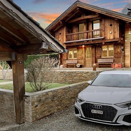 Alpen Lounge Villa Servoz Ngoại thất bức ảnh